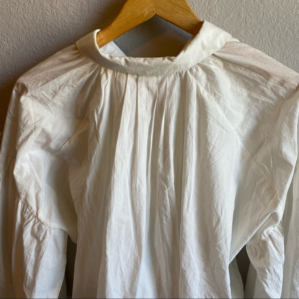 New Whiteroom + Cactus White Button down Blouse - Picture 7 of 10